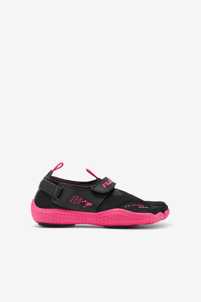 Fila Sneakers Børn Sort/Pink Skele-Toes Ez Slide 2 ORA-274839